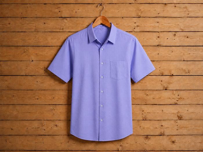Polo Pink Business Shirt Picture on Hanger