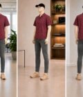 Charcoal Gray Faded Jeans Picture From 3 Dimensions