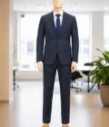 Oxford Blue 2 Piece Suits Picture From Front