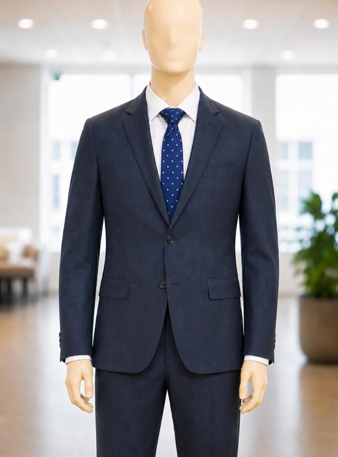 Oxford Blue 2 Piece Suits