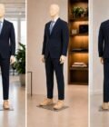 Solid Black 2 Piece Suit Picture From 3 Dimensions