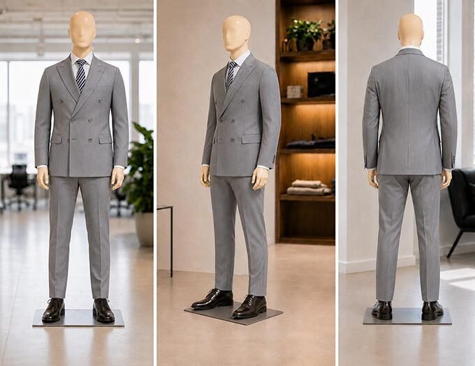 Stack Brown 2 Piece Suit