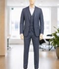 Comet Lined 3 Piece Suit Picture From Front