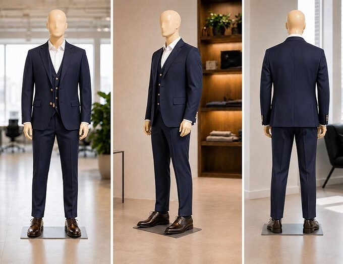 Gun Powder 3 Piece Suit