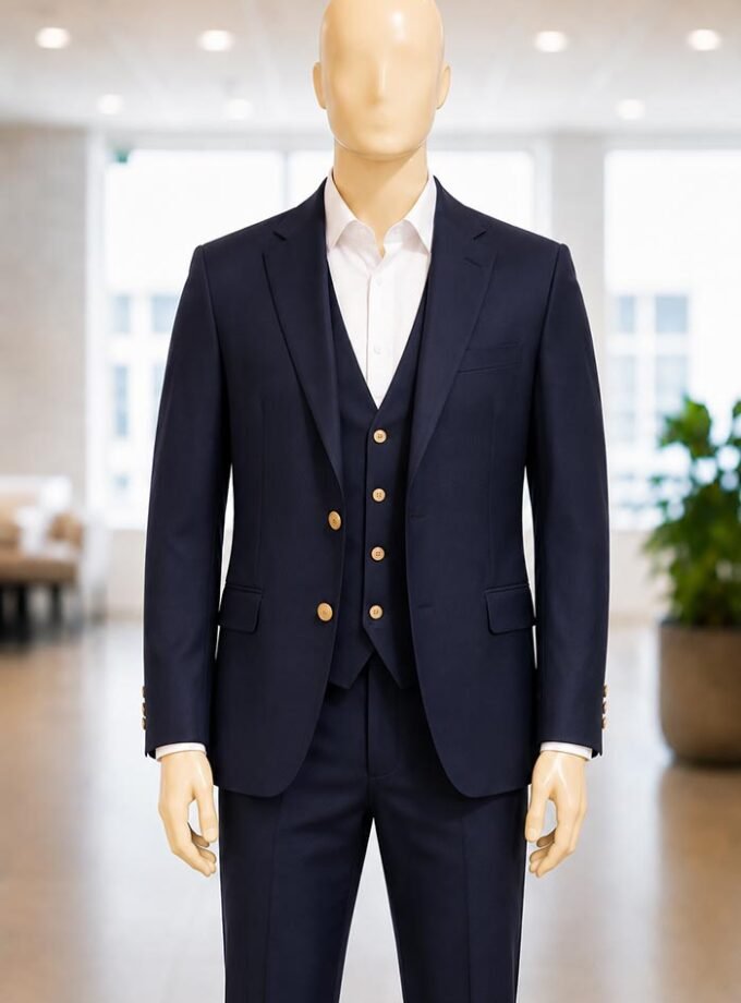 Gun Powder 3 Piece Suit