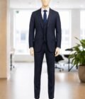 Oxford Grey 3 Piece Suit Picture From Front