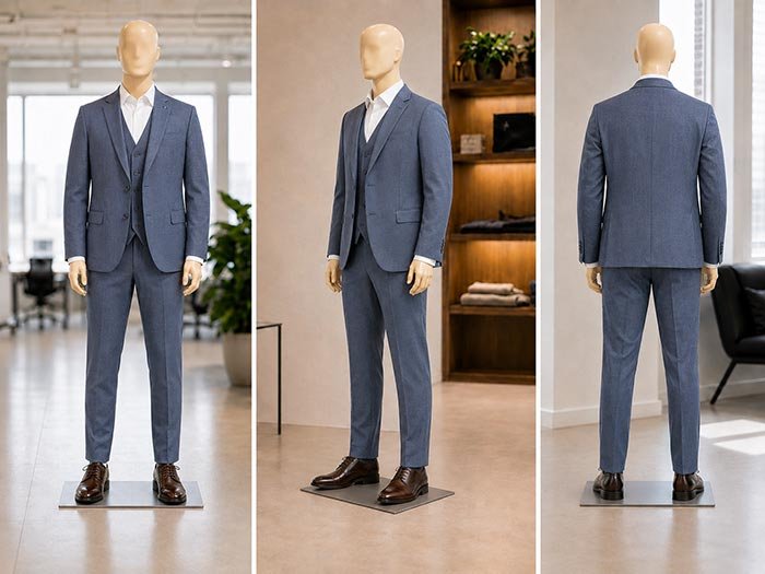 Pale Sky 3 Piece Suit Picture From 3 Dimensions