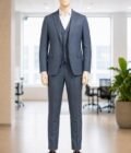 Pale Sky 3 Piece Suit Picture From Front
