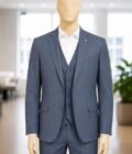 Pale Sky 3 Piece Suit Closeup Picture
