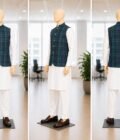 Green Black Check Waist Coat Picture From 3 Dimensions