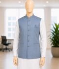 Regent Gray Waist Coat Closeup Picture