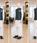 River Blue Waist Coat Picture From 3 Dimensions