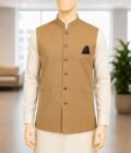 Teak Gold Waist Coat Closeup Picture
