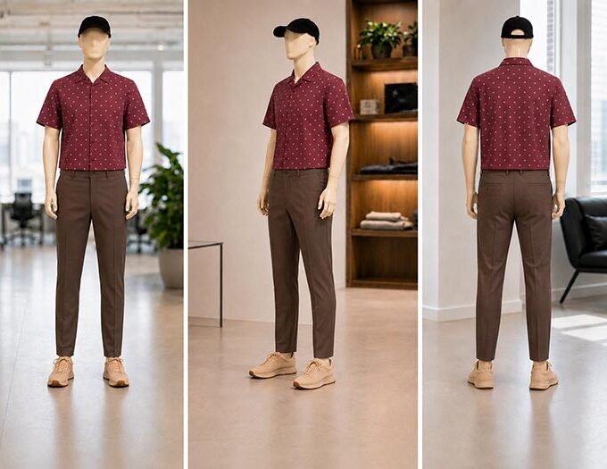 Brown Dress Trouser