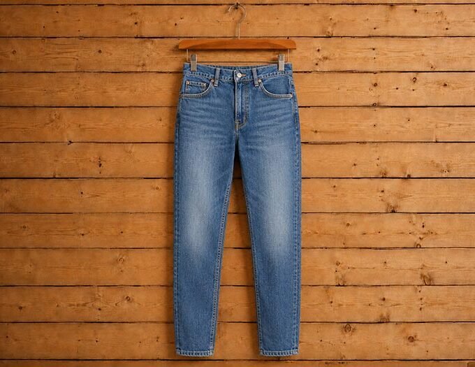 Casual Faded Jeans