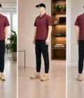Ebony Black Casual Trouser Picture From 3 Dimensions