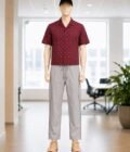 Nobel Brown Casual Trouser Picture From Front