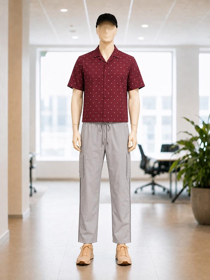 Nobel Brown Casual Trouser Picture From Front
