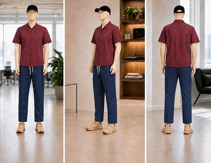 Pickled Blue Casual Trousers