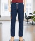 Pickled Blue Casual Trousers Closeup Picture
