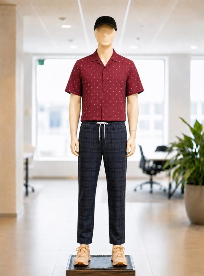 Tuna Grey Casual Trouser Picture From Front