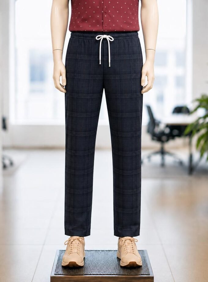 Tuna Grey Casual Trouser