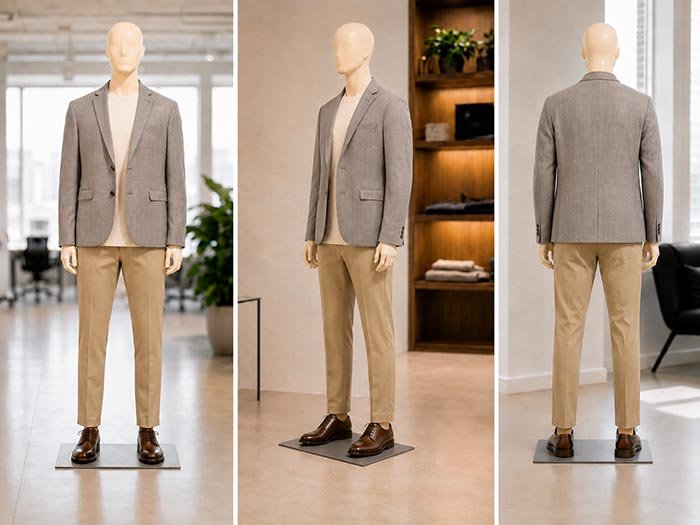 Dove Gray Lined Coat Picture From 3 Dimensions