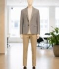 Dove Gray Lined Coat Picture From Front