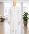 Alto White Kurta Closeup Picture