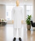 Alto White Kurta Picture From Front