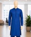 Chathams Blue Kurta Closeup Picture
