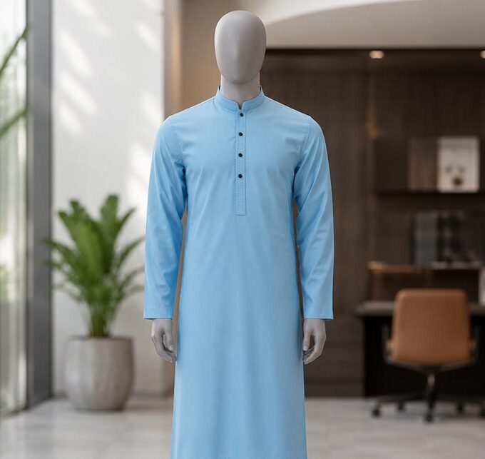 Gothic Blue Kurta