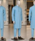 Gothic Blue Kurta Picture From 3 Dimensions