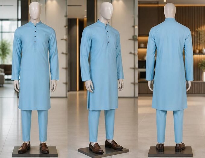 Gothic Blue Kurta