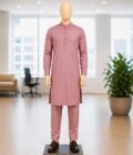Old Rose Pink Kurta Picture From Front