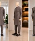 Dorado Brown Shalwar Kameez Picture From 3 Dimensions