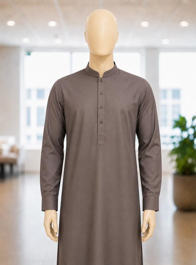 Dorado Brown Shalwar Kameez