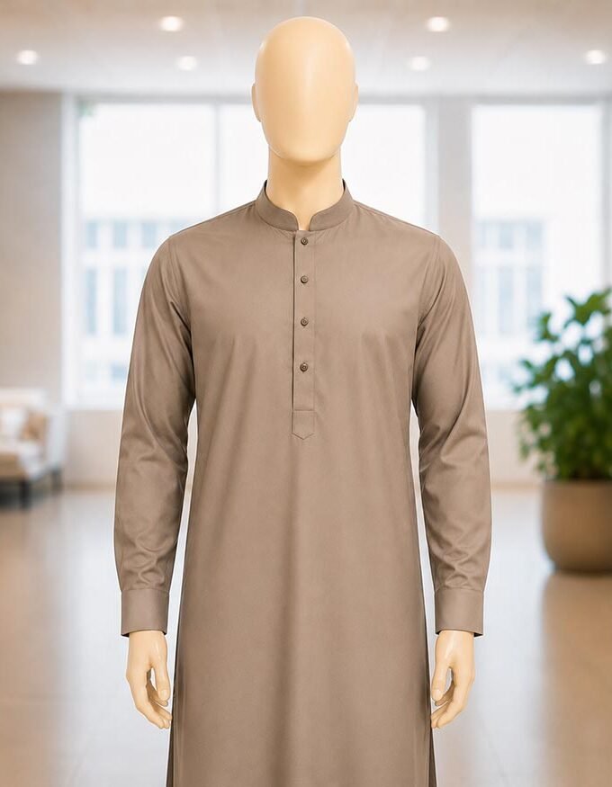 Napa Brown Shalwar Kameez
