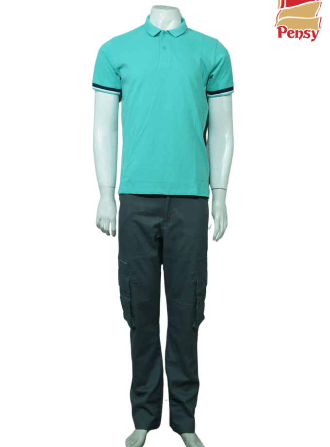 Short Sleeve Keppel Sky Polo Shirt