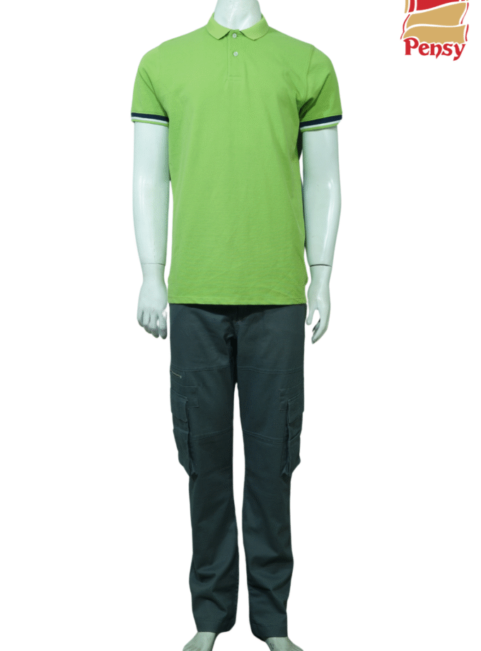 Short Sleeve Fern Green Polo Shirt