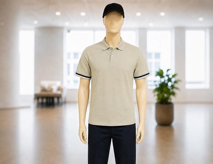 Short Sleeve Dust Skin Polo Shirt