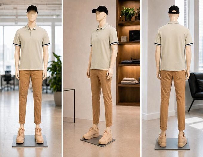 Short Sleeve Dust Skin Polo Shirt
