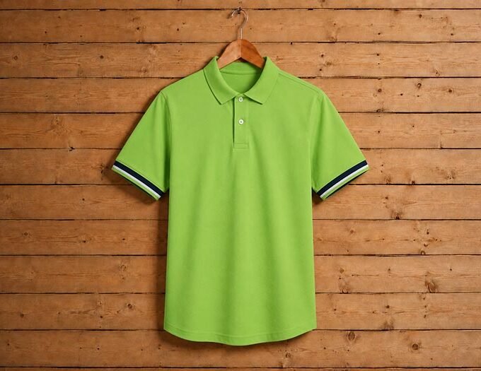 Short Sleeve Fern Green Polo Shirt