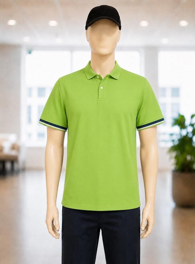 Short Sleeve Fern Green Polo Shirt