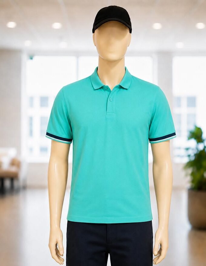 Short Sleeve Keppel Sky Polo Shirt