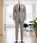 Grey Formal Suit – 2 Piece Picture From Front