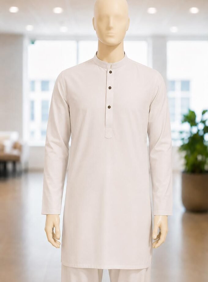 Classic White Shalwar Kameez