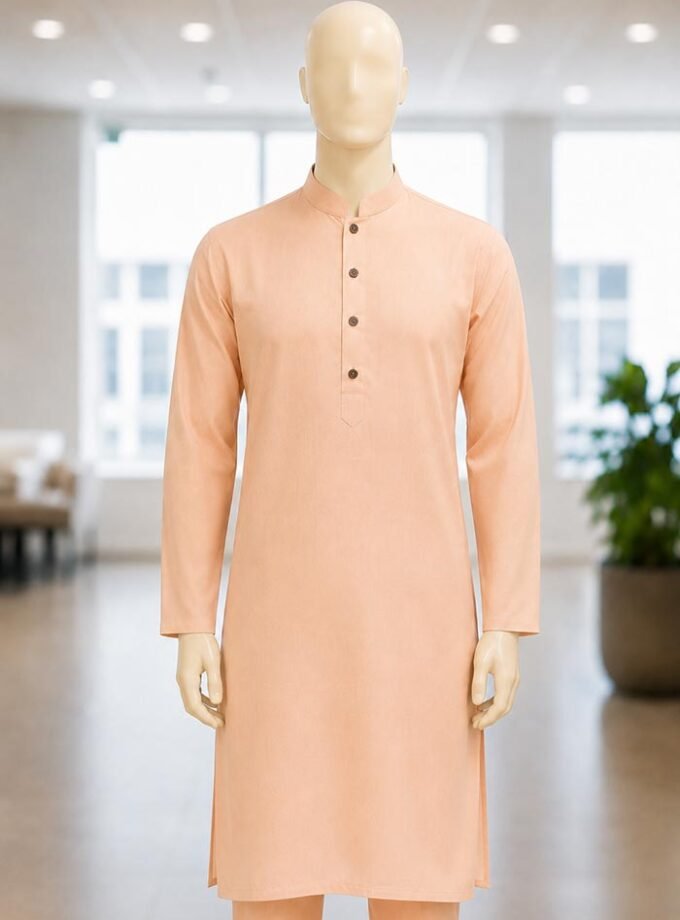 Peach Royale Kurta Shalwar